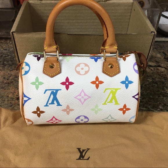 Louis Vuitton Handbags - LOUIS VUITTON MINI MULTI SPEEDY BAG MURAKAMI-NO REASONABLE OFFER REFUSED!!!